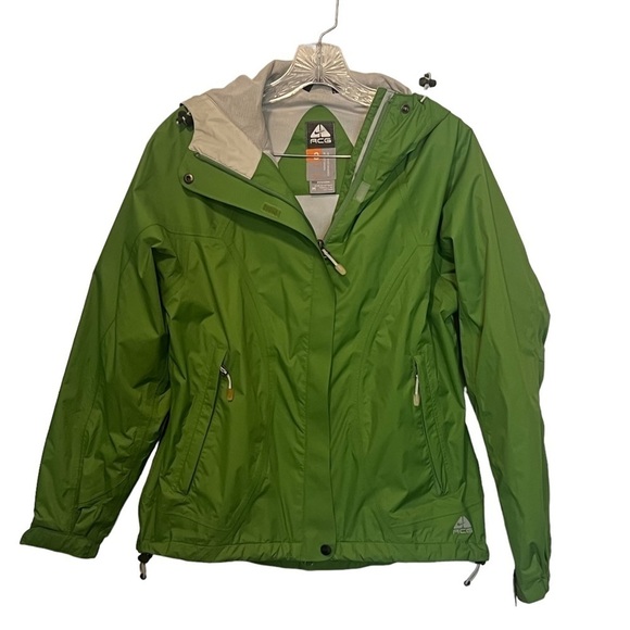 Nike ACG 3 Fit Storm green outer layer hooded jacket - Picture 2 of 9